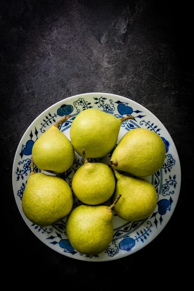 Gele peren — Stockfoto