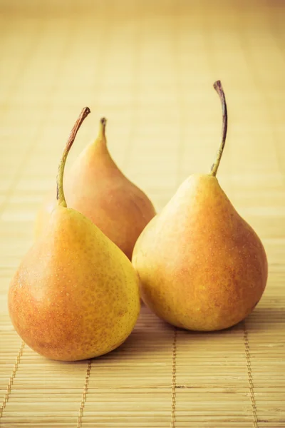 Close up yellow pear — Stock Photo, Image