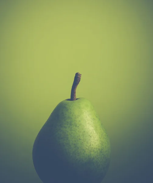 Close up green pear — Stock Photo, Image