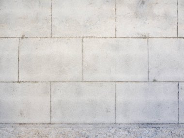 Yeni Büyük Beyaz Tuğla Duvar. Kusursuz fotoğraf dokusu