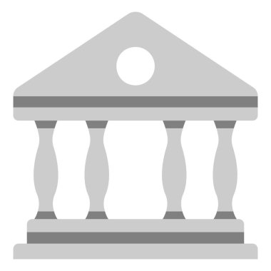 Arkeoloji kavramsal ikonu, vektör illüstrasyonu. Müze arkeolojisi