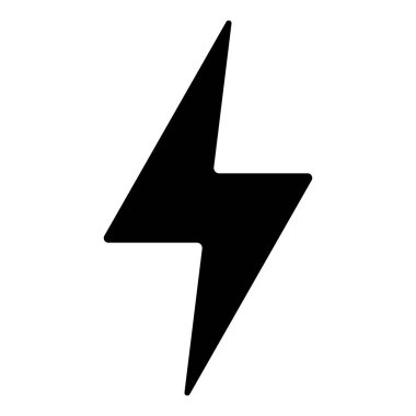 Oyun ui element simgesi, vektör illüstrasyonu. gök gürültüsü