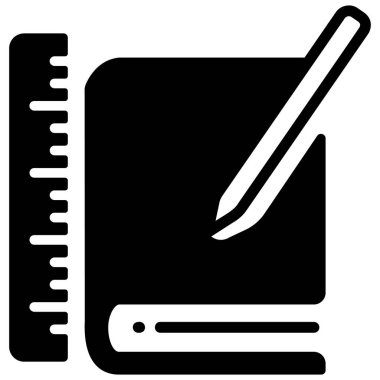 Kitap ikonu, vektör illüstrasyonunu ödünç al. kitap kapağı düzenleme