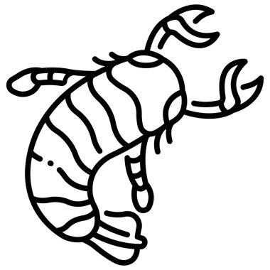 Jaekelopterus rhenaniae ikon vektör çizimi