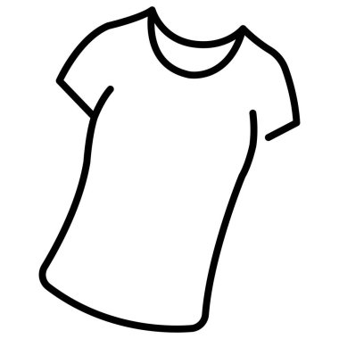 clothing and apparel icon, vector illustration. t shirt
