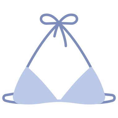 clothing and apparel icon, vector illustration. bikini