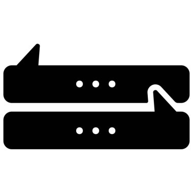 Kitap ikonu, vektör illüstrasyonunu ödünç al. yorum