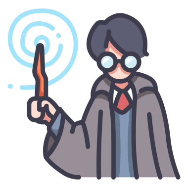 Film ikonu, vektör illüstrasyonu. hayal 