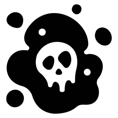 Maç simgesi, vektör illüstrasyonu. Zehir