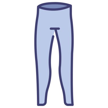 clothing and apparel icon, vector illustration. leggings