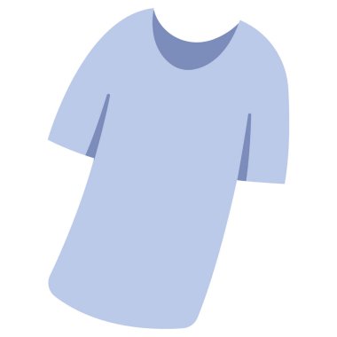 clothing and apparel icon, vector illustration. long t shirt