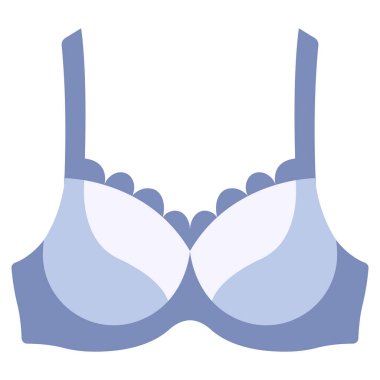 clothing and apparel icon, vector illustration. bra