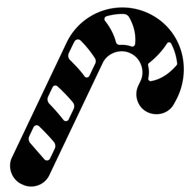 Kış mevsimi ve Noel konsepti. Vektör çizimi. Tatlı şeker 