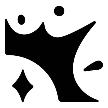 Oyun ui element simgesi, vektör illüstrasyonu. kritik