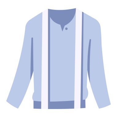 clothing and apparel icon, vector illustration. bib