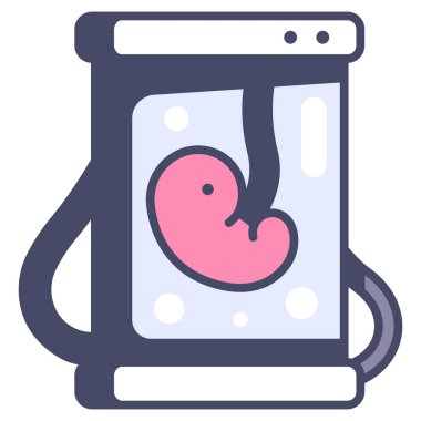 Teknolojinin geleceği konsepti. Vektör çizimi. klonlama