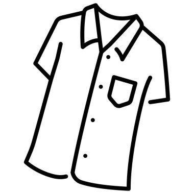 clothing and apparel icon, vector illustration. shirt