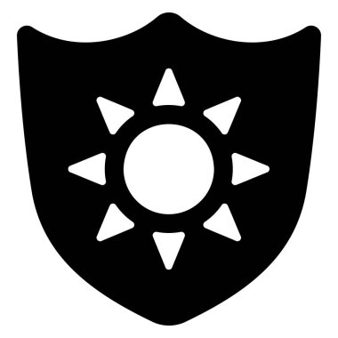 Maç simgesi, vektör illüstrasyonu. Hafif savunma