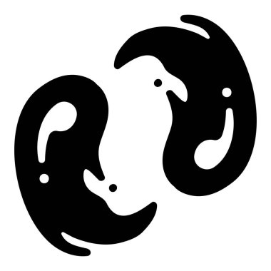 Yetenek ikonu, vektör çizimi. ateş ruhu