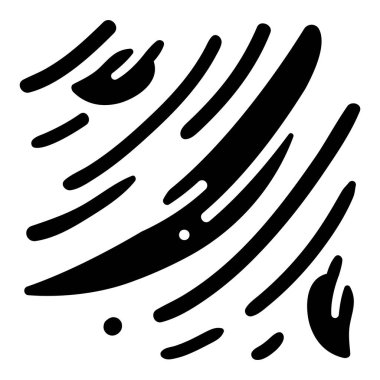 Yetenek ikonu, vektör çizimi. Rüzgâr /