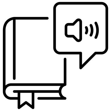 Kitap ikonu, vektör illüstrasyonunu ödünç al. kitap kaydı