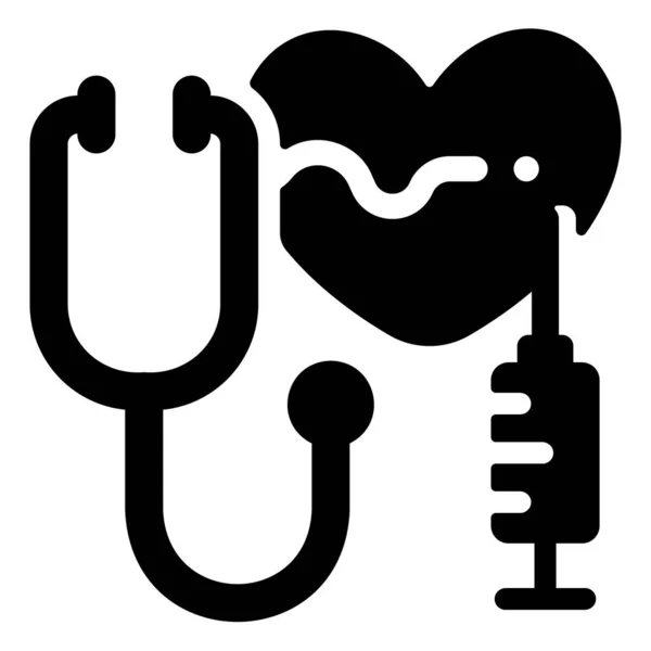 Medicina Saúde Ícone Ilustração Vetorial Médico —  Vetores de Stock