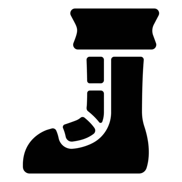 Иконка Игрового Оборудования Векторная Иллюстрация Boot — стоковый вектор