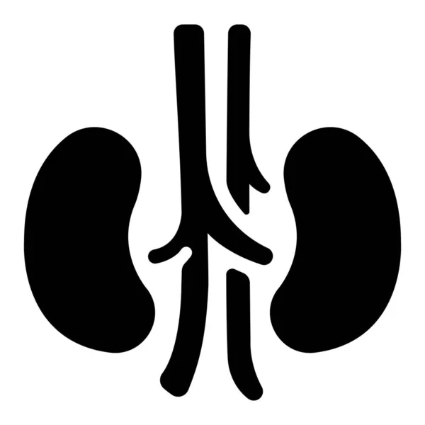 Medicine Healthcare Icon Illustration Kidneys — Stock Photo, Image