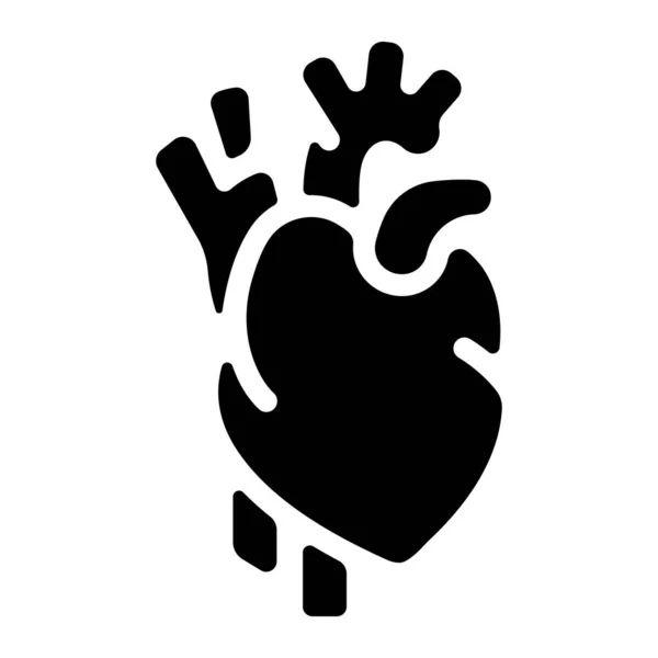 Medicina Saúde Ícone Ilustração Coração — Fotografia de Stock