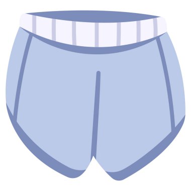 clothing and apparel icon, vector illustration. booty shorts