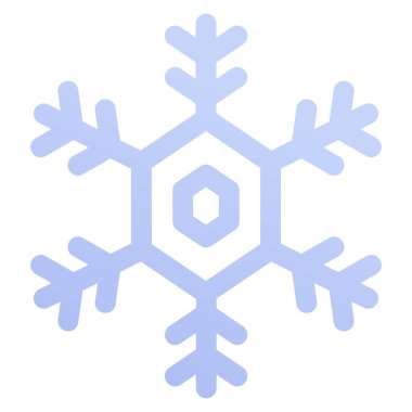 Kış mevsimi ve Noel konsepti. Vektör çizimi. Kar taneciği