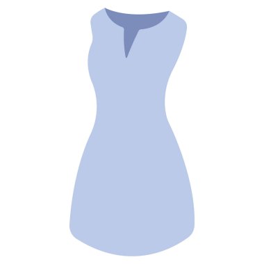 clothing and apparel icon, vector illustration. body con dress