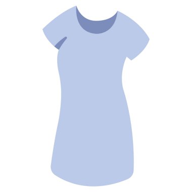 clothing and apparel icon, vector illustration. shirt dress