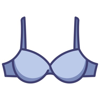 clothing and apparel icon, vector illustration. bra