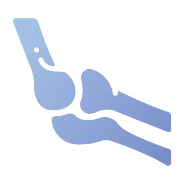 İlaç ve sağlık ikonu, vektör illüstrasyon. kol eklemi kemiği