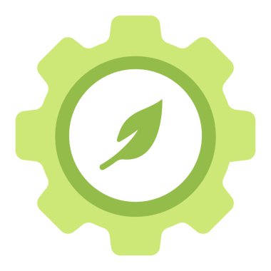 Çevre koruma ikonu, vektör illüstrasyonu. çevre yönetimi