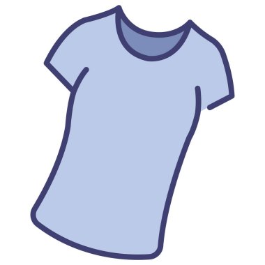 clothing and apparel icon, vector illustration. t shirt