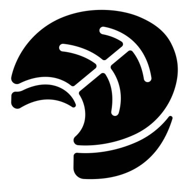 Yemek ve yemek ikonu, vektör çizimi. taze balık