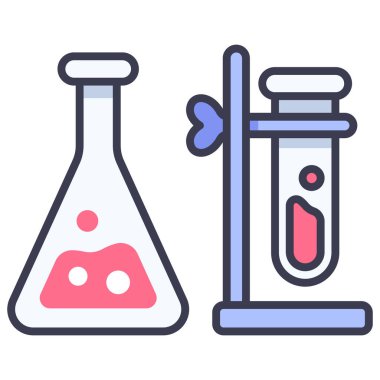 Eğitim ikonu, lise konsepti. Vektör çizimi. bilim