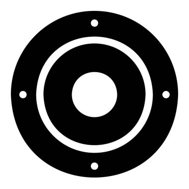 Silah ikonu, vektör illüstrasyonu. buckler