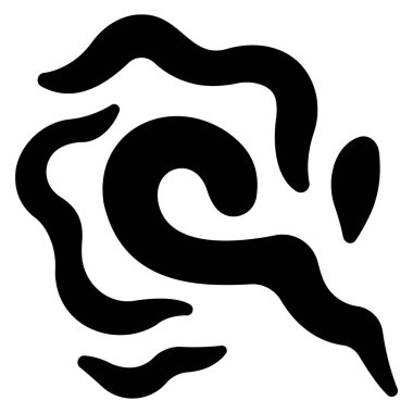 Maç simgesi, vektör illüstrasyonu. Sihirbaz