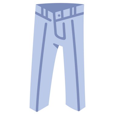 clothing and apparel icon, vector illustration. dress pants