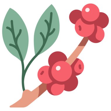 taze organik gıda ikonu, vektör illüstrasyonu. 