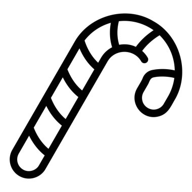 Kış mevsimi ve Noel konsepti. Vektör çizimi. Tatlı şeker