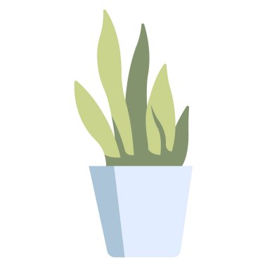 Bahçe ikonu, vektör illüstrasyonu. yılan bitkileri