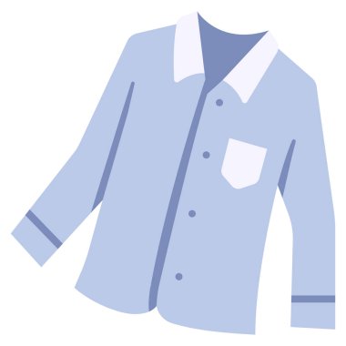 clothing and apparel icon, vector illustration. long sleeve shirt