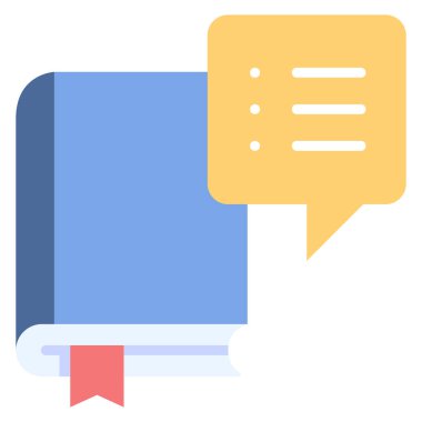 Kitap ikonu, vektör illüstrasyonunu ödünç al. kitap kategorisi