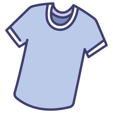 clothing and apparel icon, vector illustration. t shirt