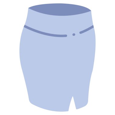 clothing and apparel icon, vector illustration. skirt