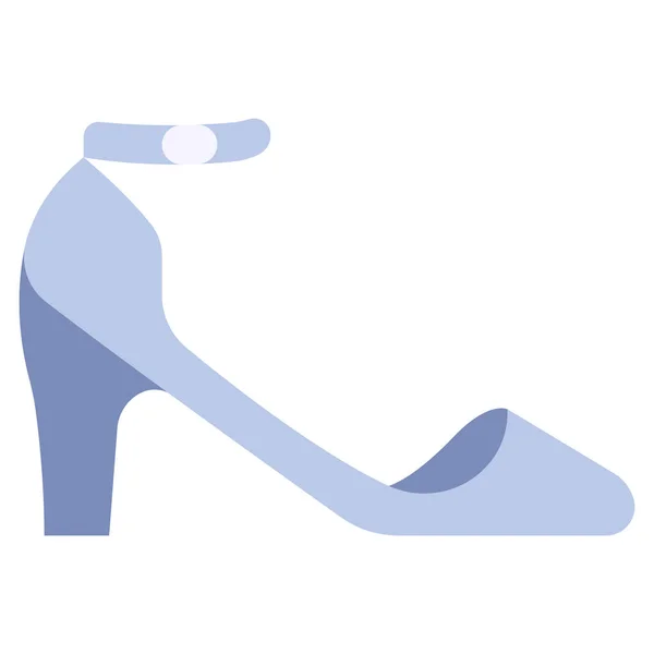 Stylish Outfit Accessories Icon Vector Illustration High Heels — Vector de stock